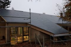 Rénovation d'un toit à Merlieux